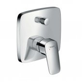 Hansgrohe Logis Ankastre Banyo Bataryası Kare thumbnail 1