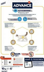 Advance Sensitive Sterilised Somonlu Kısırlaştırılmış Yetişkin Kedi Maması 3 KG thumbnail 4