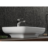 Turkuaz Seramik Turkuaz Cerastyle Lal Serisi Tezgah Üstü Çanak Lavabo 60x42 cm - 5