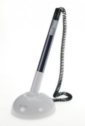 Scrikss Tükenmez Kalem Jel 0.7 MM Spiralli Beyaz DP-360 - 1