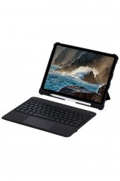 Ipad Pro 11 (2020) / Ipad Pro 11 (2018) Inter Ledli Klavyeli Tablet Kılıfı - Siyah uyumlu - 3