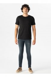 Polo Yaka Armürlü Siyah Erkek T-shirt Ts1014000266 thumbnail 1