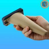 Mobilya Kanepe Sehpa TV Ünitesi Koltuk Ayağı 16 cm Kahverengi Baza Ayak thumbnail 2