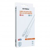 Syrox PD18TK 18W PD Type-C to Type-C Şarj Kablosu 3A 1mt - 3