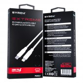 Syrox PD20LK Extreme 20W PD Type-C to Lightning Şarj Kablosu 1mt - 3