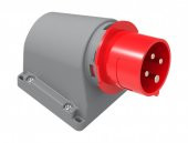 Bemis IP44 CEE Norm 4/16A 90 Derece Eğik Duvar Fiş 380V - 450V BC1-1504-2236 - 1