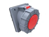Bemis IP67 CEE Norm 5/32A 45 Derece Eğik Makine Priz 380V - 450V BC1-3505-7420 - 1