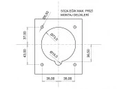 Bemis IP67 CEE Norm 5/32A 45 Derece Eğik Makine Priz 380V - 450V BC1-3505-7420 - 2