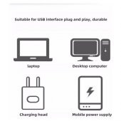 FİLONLİNE FAC-00 LED USB LED IŞIK BEYAZ 1W MİNİ BOY GECE LAMBASI-ORTAM IŞIĞI USB LED IŞIK - 3