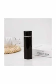 150 ml Cep Tipi Mini Ufak Kaliteli 304 Çelik Çift Katmalı Termos Siyah - 2
