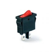 "117A" Mini Dar Işıksız ON/OFF Anahtar 2 Pin - 1