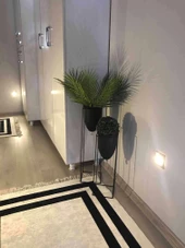 2'li Metal Ayaklı Saksı Çiçeklik Siyah - 6