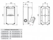 Bemis IP44 Delikli Boş V5 Kombinasyon Kutusu BD1-2101-0000 - 2