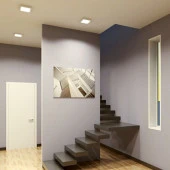 Ack AP04-01810 18W Kare Sıva Üstü Led Panel 4000K Ilık Beyaz - 5