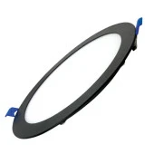 Ack AP01-01201 12W Siyah Yuvarlak Sıva Altı Led Panel 3000K Günışığı thumbnail 1