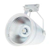 ACK AD30-01900 3000K Günışığı 30W Beyaz Kasa Cob Led Ray Spot Armatür thumbnail 1