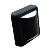 ACK AH07-05101 4W Siyah Led Duvar Apliği IP44 3000K Günışığı - 1