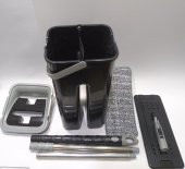 Pratik Mikrofiber Tablet Mop 5 Paspaslı Temizlik Set Smart Mob Sihirli Yeni Nesil Microfiber Mob - 5