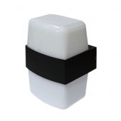 Ack AH07-07701 12W Dekoratif Led Aplik Siyah Kasa IP54 3000K Günışığı - 1