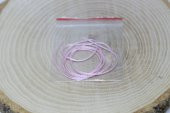 Paraşüt İpi Pembe  0.8mm / 1 metre (0.8mm ve üzeri taşlar için) - 1