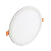 Maxled 18W Yuvarlak Sıva Altı Led Panel 6500K Beyaz thumbnail 1