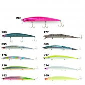 Fujin Flux 175mm 29gr Sinking Maket Balık 176 Rainbow Shine thumbnail 2