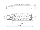 Bemis IP54 Monofaze Kauçuk Üçlü Grup Priz 1x16A BK1-1402-3613 - 2
