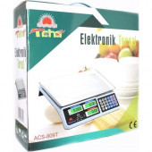 goldzaro Taha Brader Elektronik Terazi Dijital Market Manav Bakkal Terazi 40 kg Taha - 1
