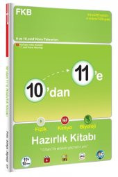 10dan 11e Fizik Kimya Biyoloji Hazırlık Kitabı - Tonguç Yayınları - 1