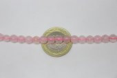 Pembe Kuvars Taşı YARIM Dizi 6mm (18cm uzunluğundadır) - 2