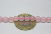 Pembe Kuvars Taşı YARIM Dizi 6mm (18cm uzunluğundadır) - 3