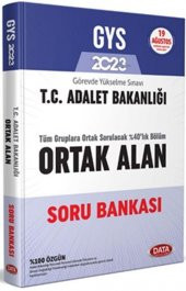 2023 Adalet Bakanlığı Ortak Alan Soru Bankası Data Yayınları - 1
