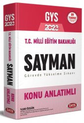 2023 Milli Eğitim Bakanlığı Sayman GYS Konu Anlatımlı Data Yayınları - 1