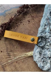 El Yapımı Deri Anahtarlık - 1