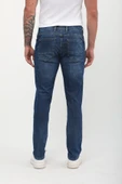 Erkek Mavi Straight Fit Jean Pantolon thumbnail 9