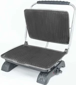 Döküm Organik Demir Döküm Tost Makinesi 1800 w Siyah Ev Tipi thumbnail 4