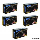 Dolphin Tek Kullanımlık Lateks Siyah Pudrasız Nitril Muayne Eldiveni Small Küçük Boy - 100'lü 5Paket - 2