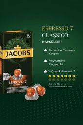 Jacops Kahve Kapsül Espresso 7 Classico 10 Kapsül - 2
