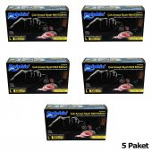 Dolphin Tek Kullanımlık Lateks Siyah Pudrasız Nitril Eldiven Large Büyük Boy -100'lü 5Paket - 2