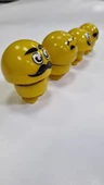 ARAÇ İÇİ GÖĞÜS ÜSTÜ YAPIŞTIRMA 4LÜ EMOJİ-SARI - 5