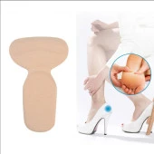 Ten Rengi 6 Mm Taban Destekli Topuk Vurma Önleyici Ayakkabı Daraltma Padi  Ağrı Kesici Tahriş Koruyucu Topuk Yama thumbnail 2