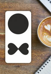 karbonsoft Meşrubat Bardağı Kalpli Dekoratif El Yapımı Bardak Altlığı Standı  10 x 20 Cm Masaüstü Dekorasyon - 2