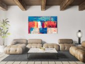 karbonsoft Çok renkli dağınık MDF kesme tablo - 3