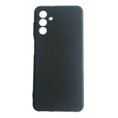 Samsung Galaxy A04s Ruber Case Yumusak Slikon Kilif Siyah - 1
