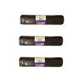 Ecoplast 240 Litre Siyah Hantal Konteyner Çöp Torbası - 100 x 150 Cm. - 600 Gr. - 10 Adetlik 3 Rulo thumbnail 1