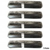 Canhome 240 Litre Siyah Hantal Konteyner Çöp Torbası - 100 x 150 Cm. - 600 Gr. - 10 Adetlik 5 Rulo - 2