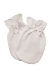 153 Tüllü Eldiven Beyaz - 1