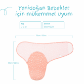 Sevi Bebe İnterlok Bebe Kundak Bahar Desen - 4