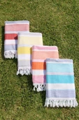 %100 Pamuk Outlet 70x150 Plaj Havlusu - 6