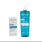 Bioxcin Acnium Sebum Dengeleyici Yüz Yıkama Jeli 500 ml + Bioxcin Acnium Sebum Dengeleyici Nemlendirici Krem 50 ml - 1